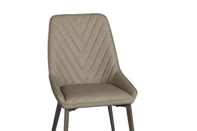 Maricopa Light Gray Upholstered Side Chair