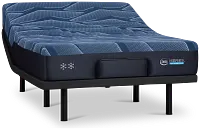 Iseries Nxg 2500 12.5" Plush Baselogic Platinum Adjustable Base Mattress Set