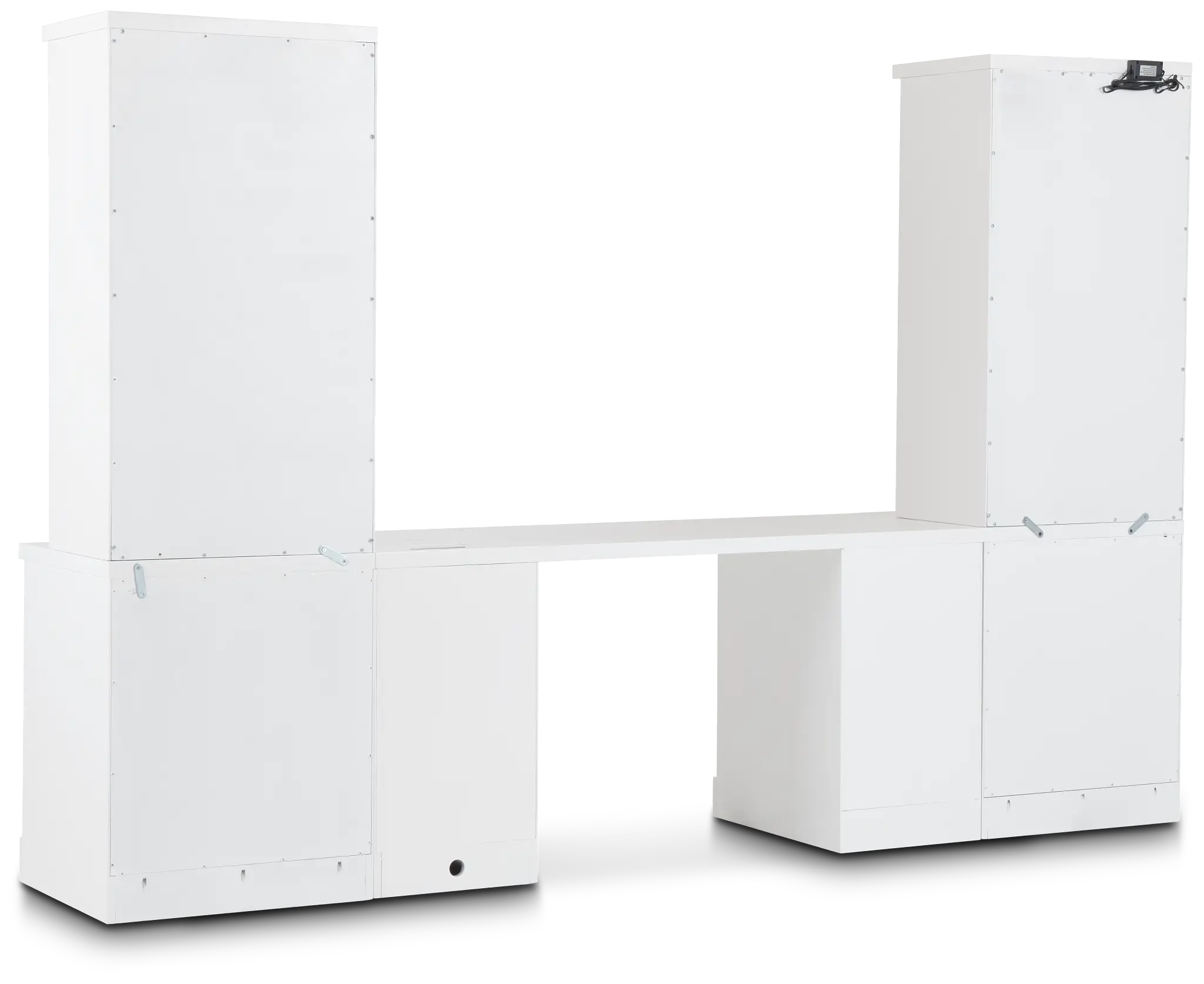 Newport White Drawer Wall Desk Newport White Drawer Wall Desk