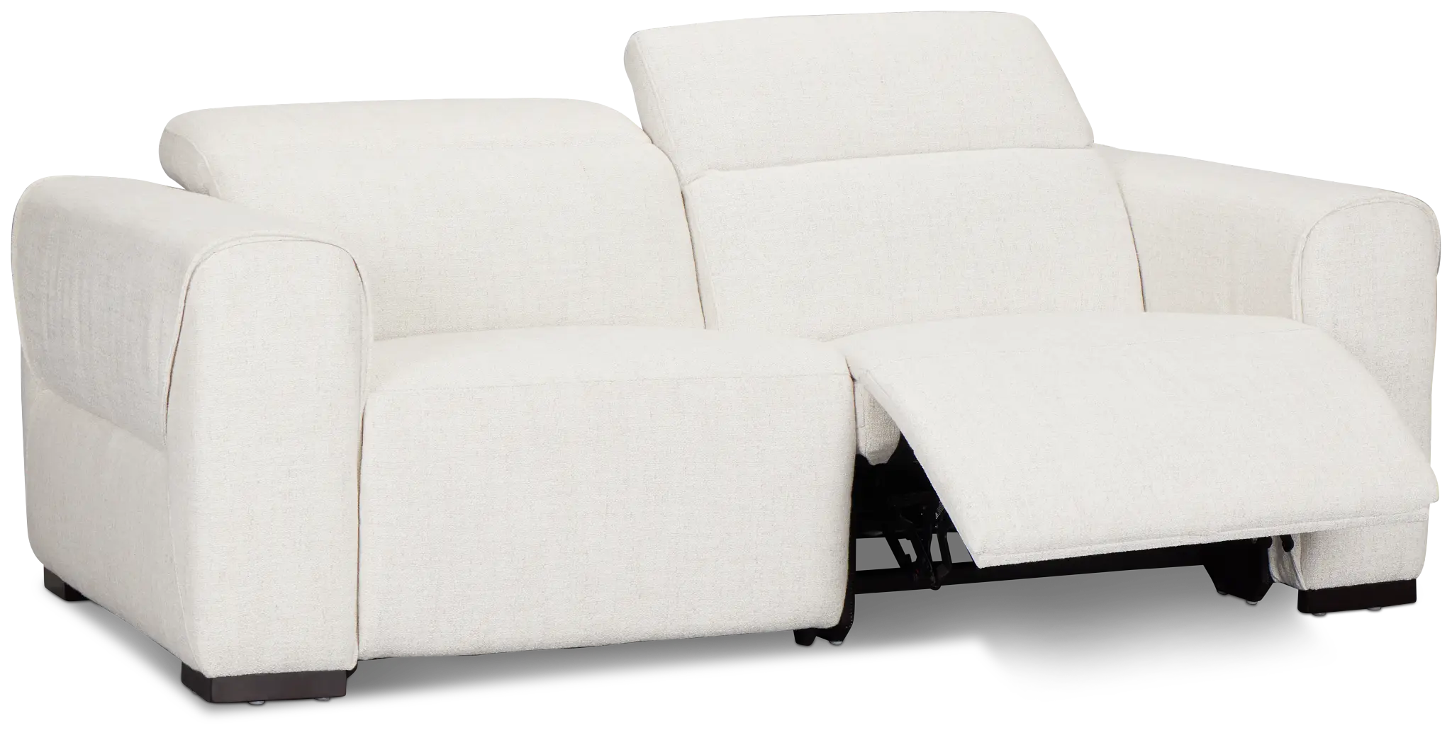 Ellis Light Beige Fabric Power Reclining Sofa Ellis Light Beige Fabric Power Reclining Sofa