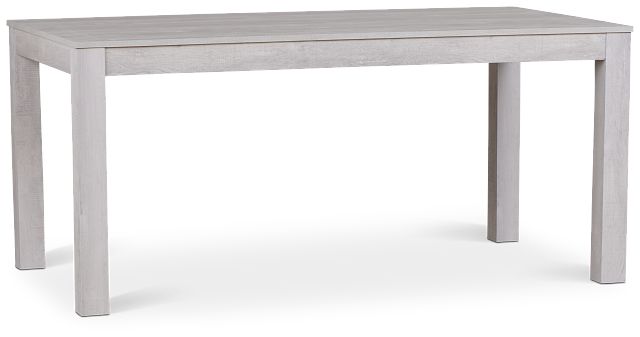 Delray White Rectangular Table