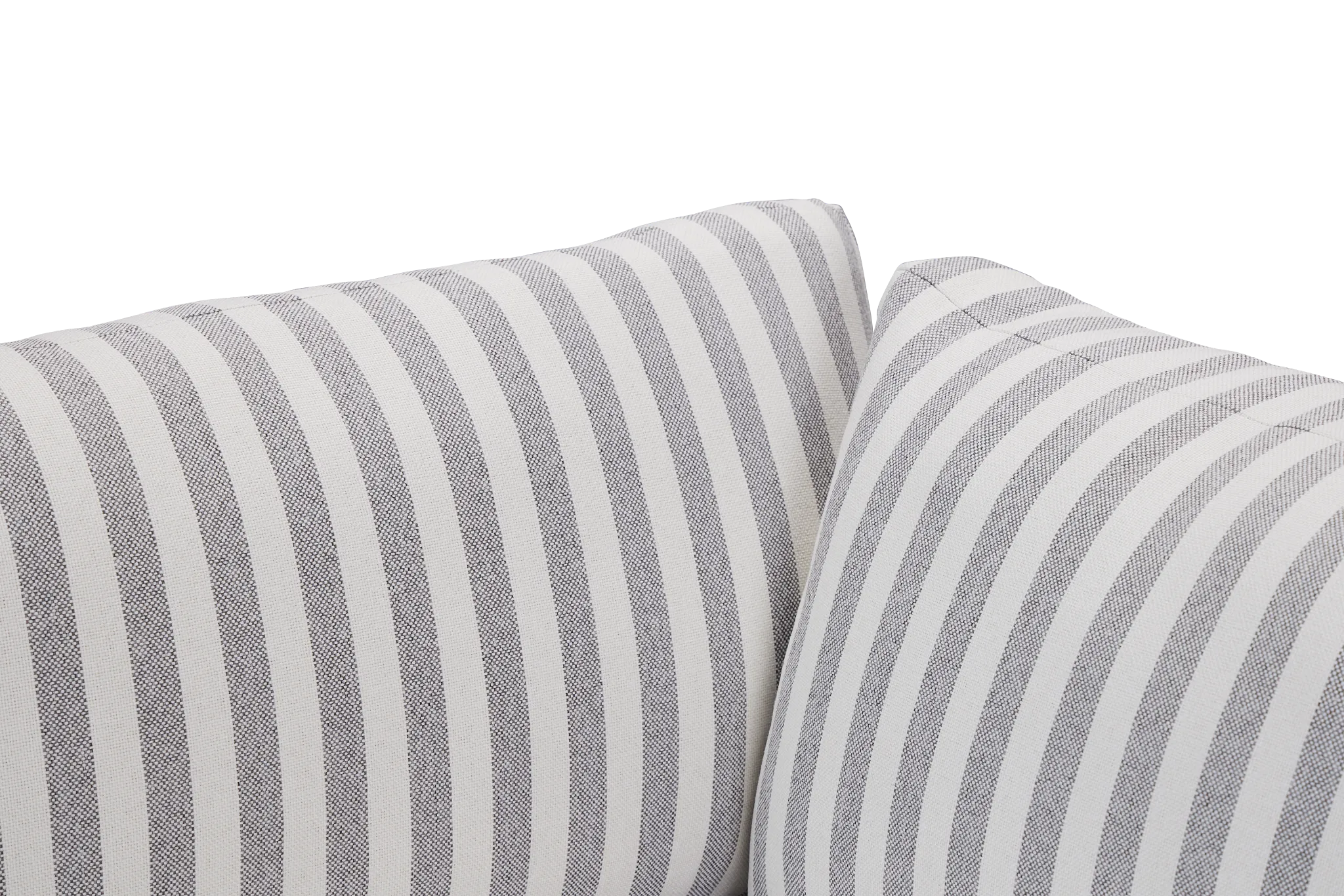 Destin Sea Lane Dark Gray Fabric Corner Chair