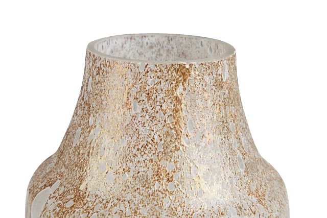 Charlene White Medium Vase