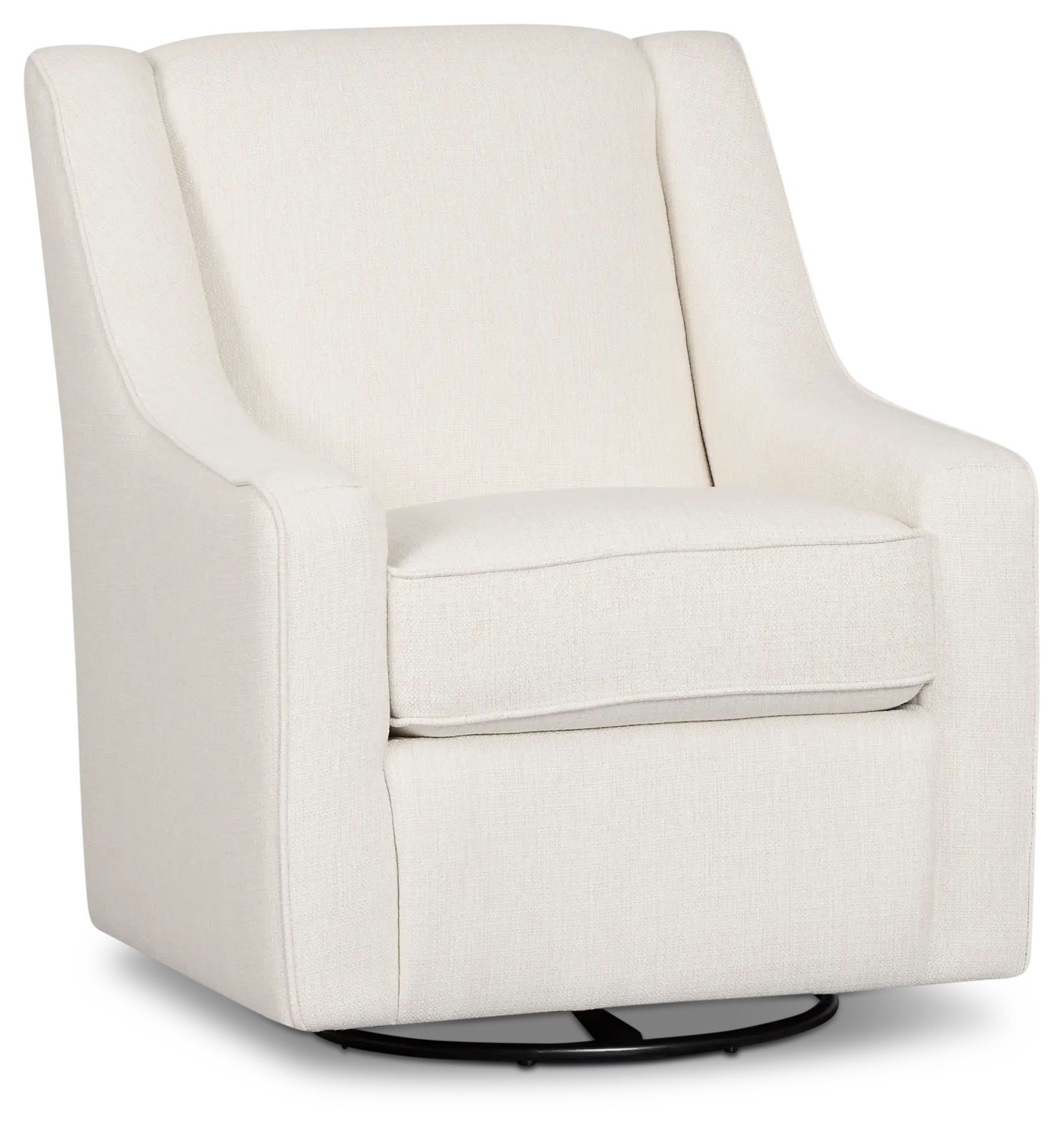 Sinclair Light Beige Fabric Swivel Chair Sinclair Light Beige Fabric Swivel Chair