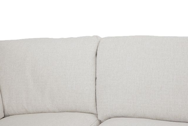 Veronica White Down Large Left Chaise Sectional