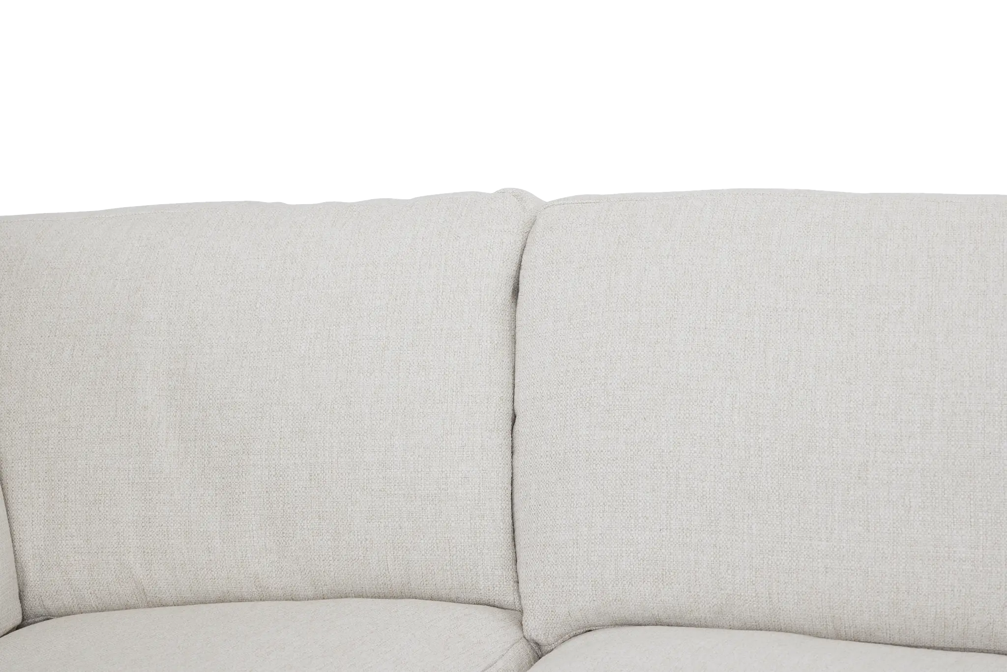 Veronica White Down Large Left Chaise Sectional Veronica White Down Large Left Chaise Sectional