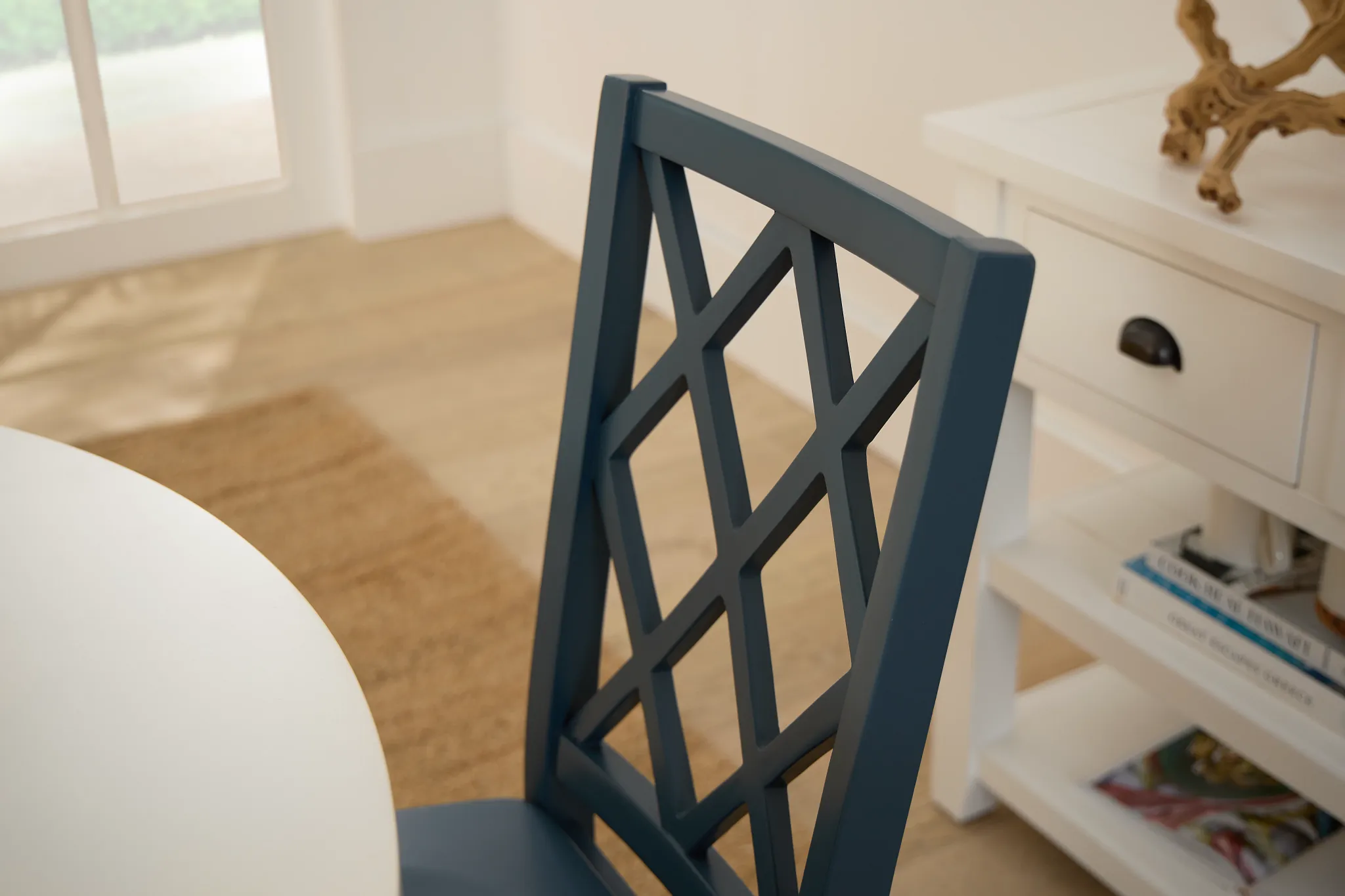 Edgartown Navy Side Chair