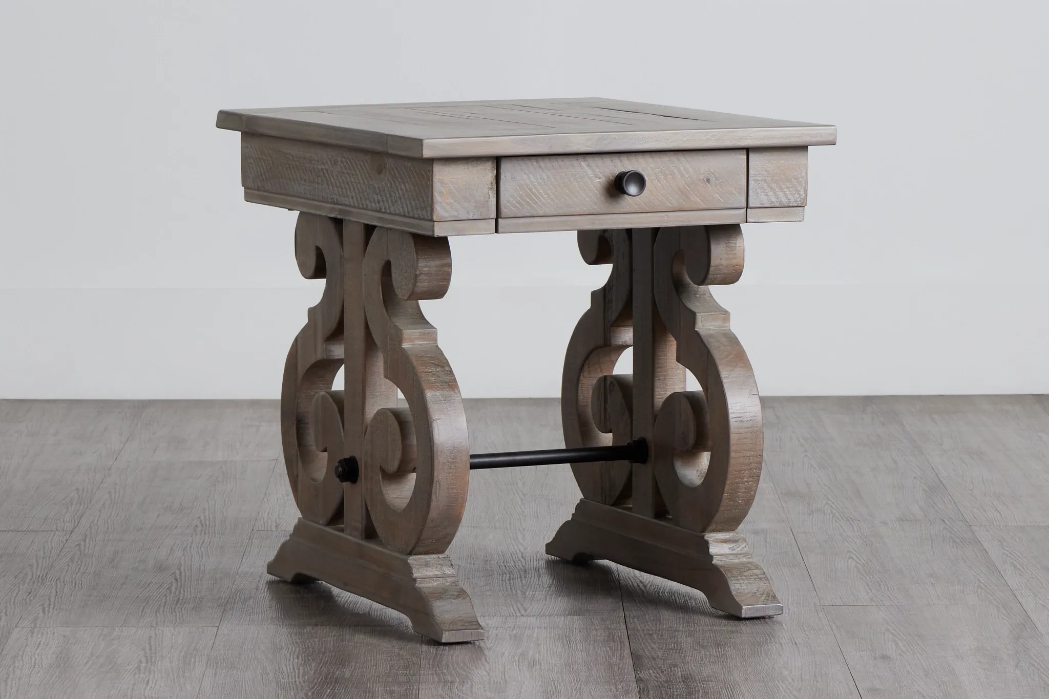 Sonoma Light Tone Storage End Table