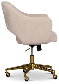 Kodhi Beige Desk Chair