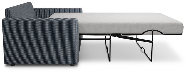 Siesta Lucy Navy Fabric Cooling Memory Foam Sleeper