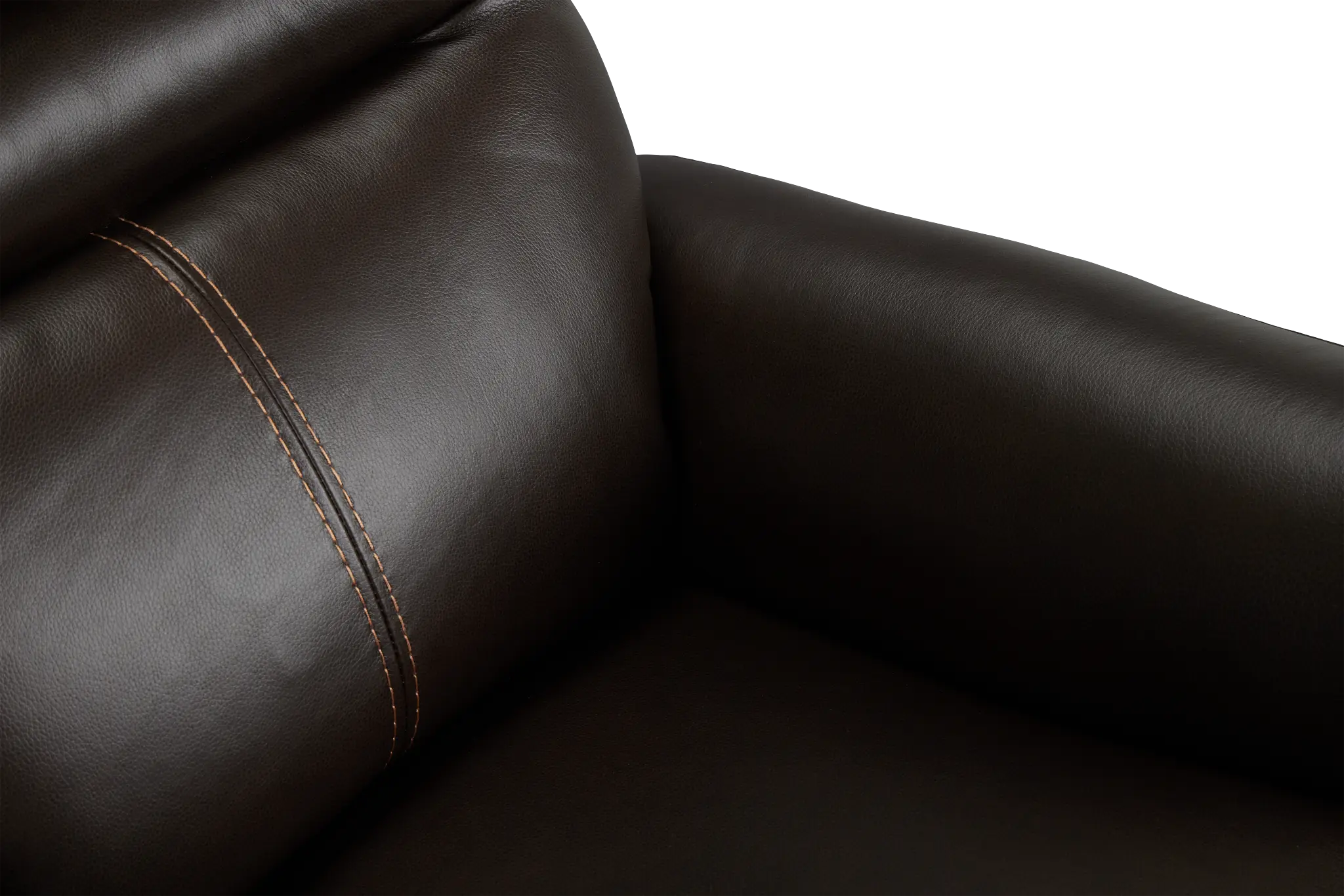 Archie Dark Brown Lthr/vinyl Power Recliner With Heat And Massage Archie Dark Brown Lthr/vinyl Power Recliner With Heat And Massage