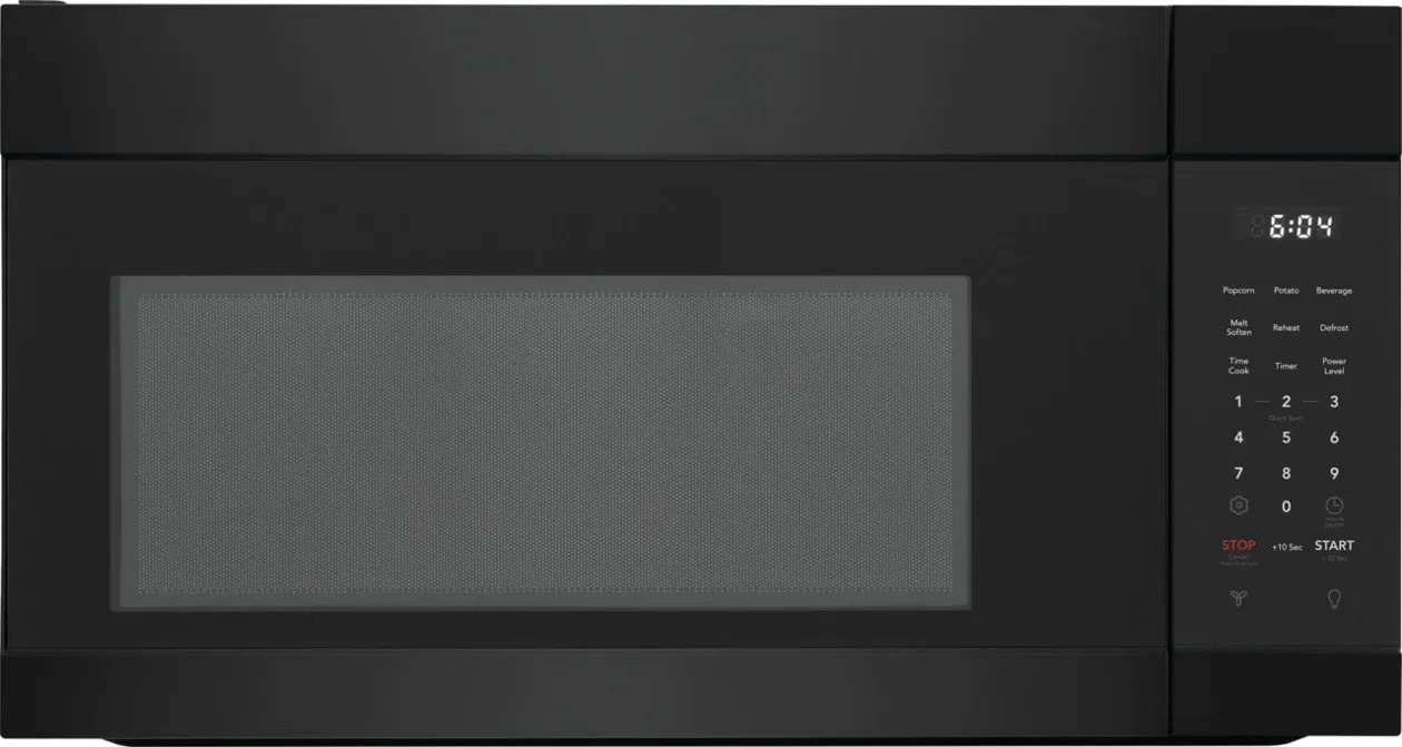 Frigidaire 1746 Series Black Over-the-range Microwave