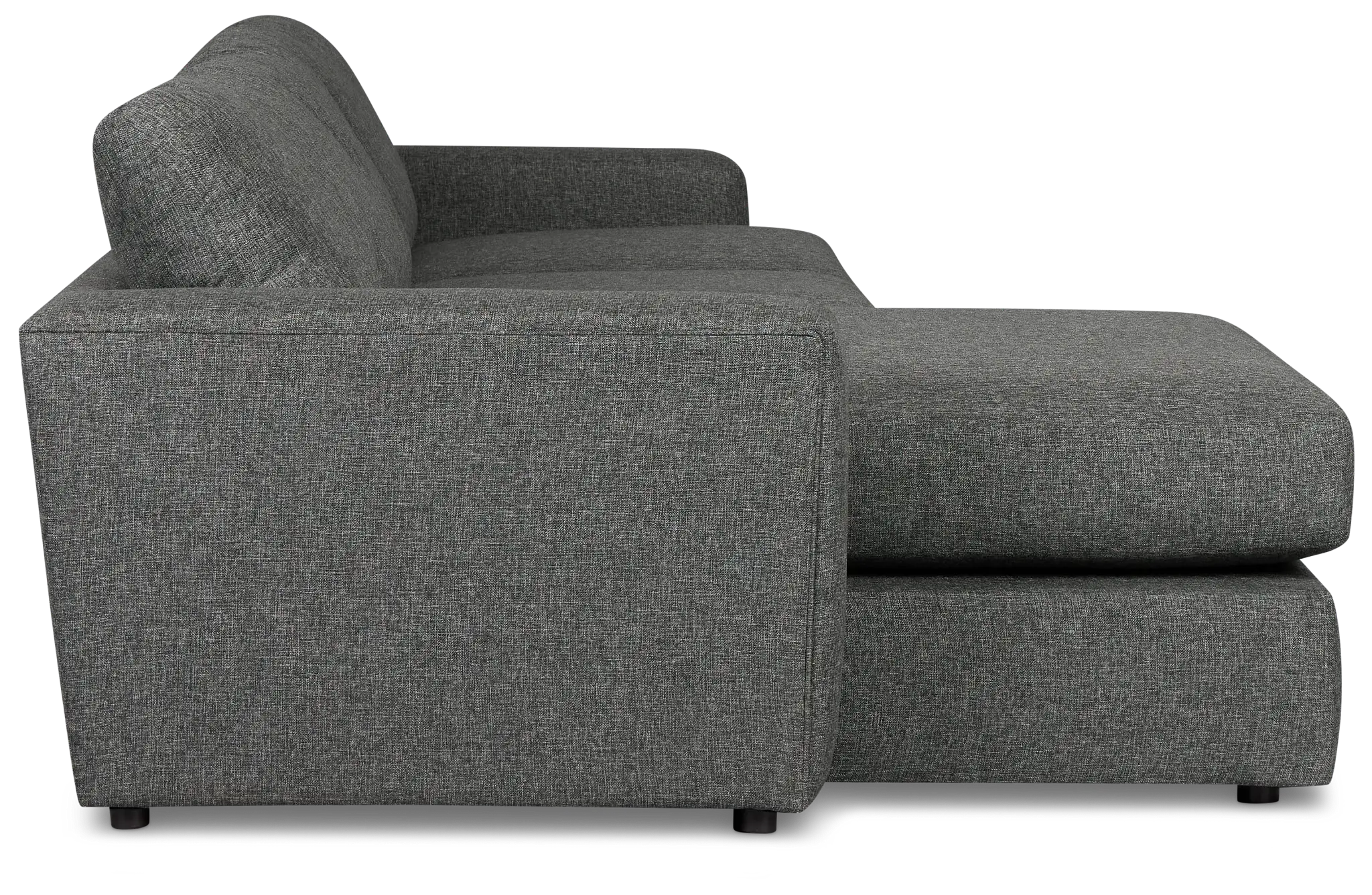 Brantley Dark Gray Fabric Left Chaise Sectional Brantley Dark Gray Fabric Left Chaise Sectional
