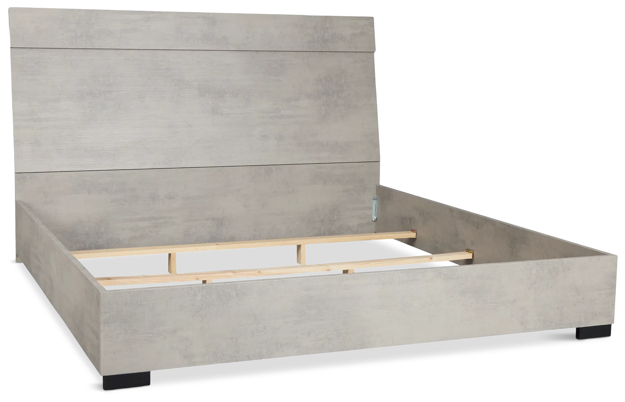 Pomona Gray Panel Bed