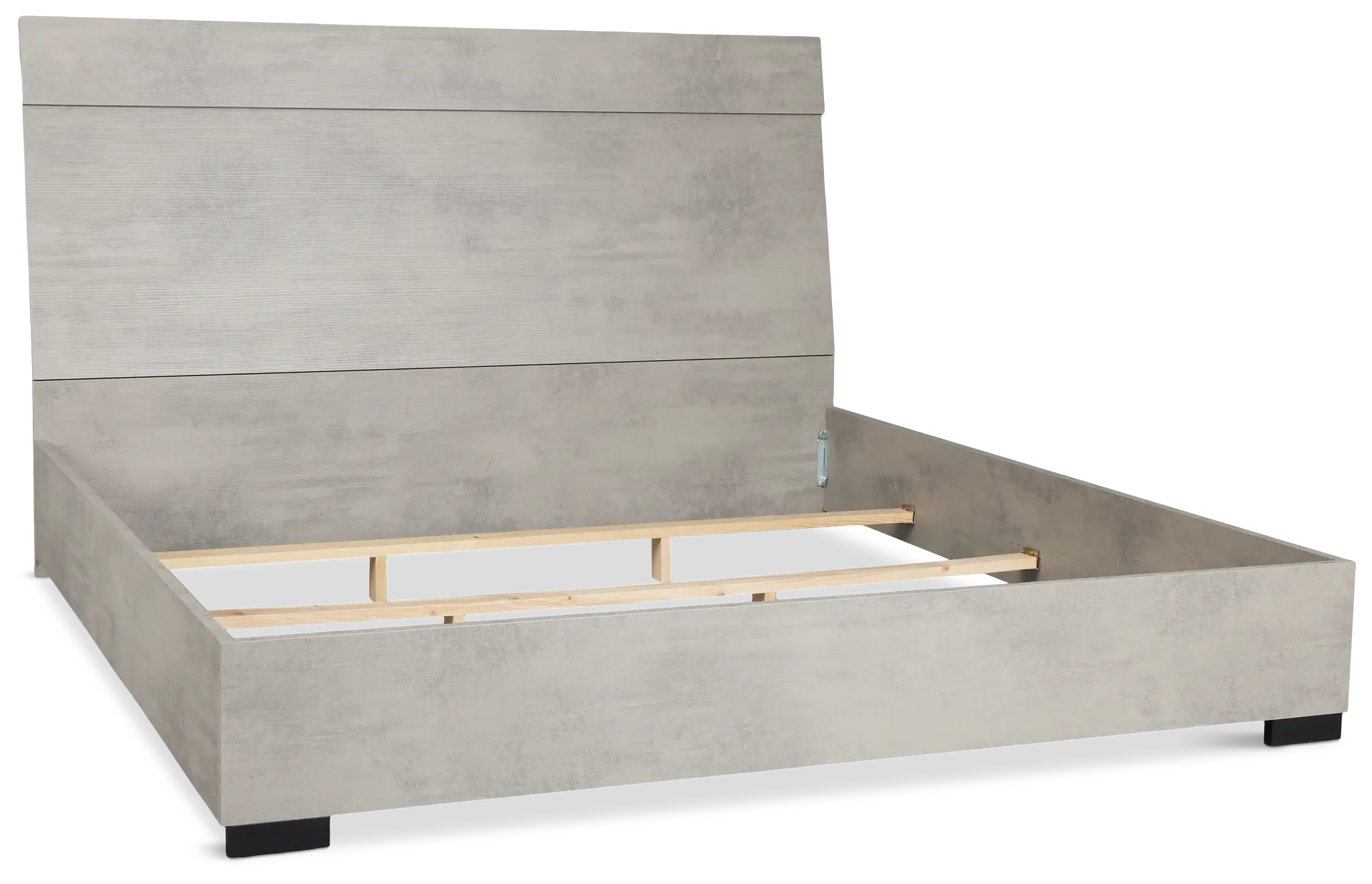 Pomona Gray Panel Bed Pomona Gray Panel Bed