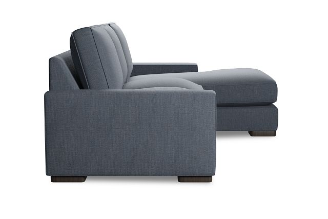 Edgewater Victory Dark Blue Right Chaise Sectional