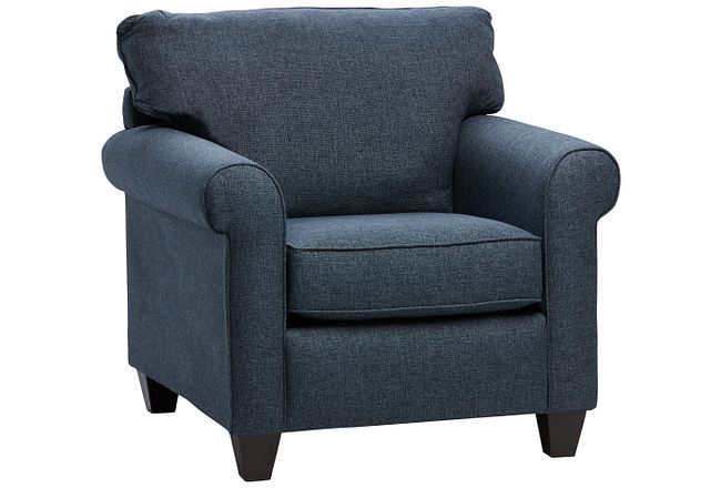 Cameron Blue Fabric Chair