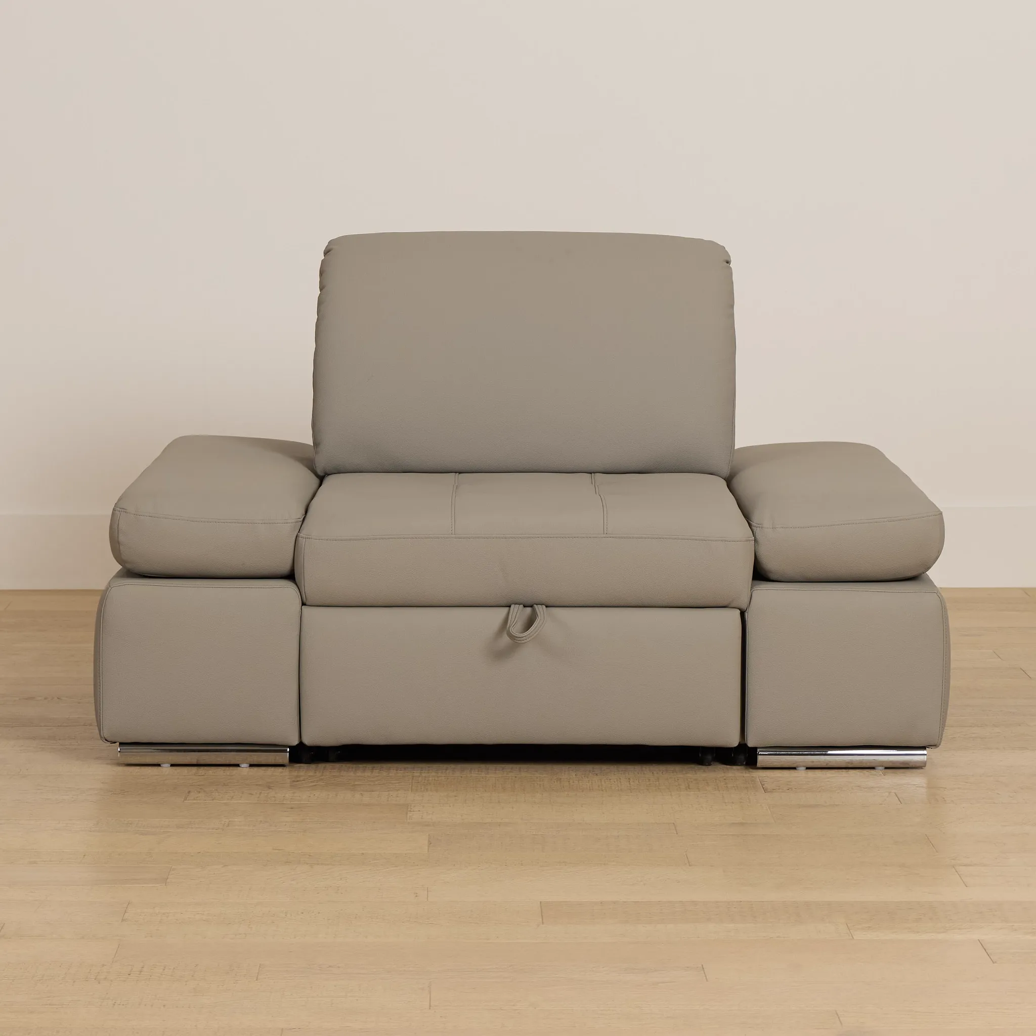 Eden Gray Micro Chair Pull-up Sleeper