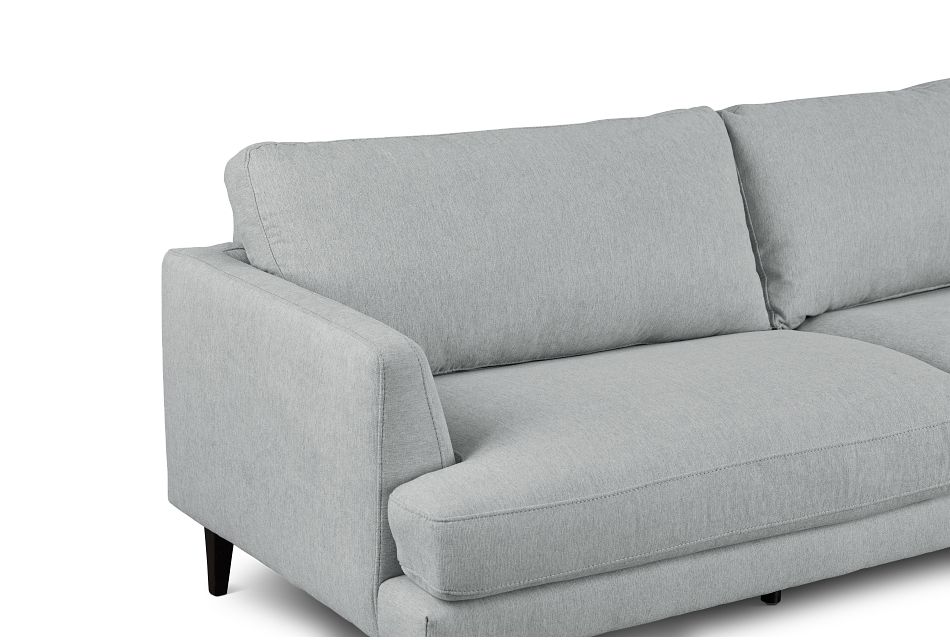 Fremont Light Blue Fabric Right Chaise Sectional Living Room Sectionals City Furniture Fremont Light Blue Fabric Right Chaise, Fremont Sleeper Sectional Sofa Bed Loveseat With Storage Chaise
