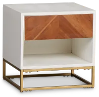 Abby Two-tone Accent Table