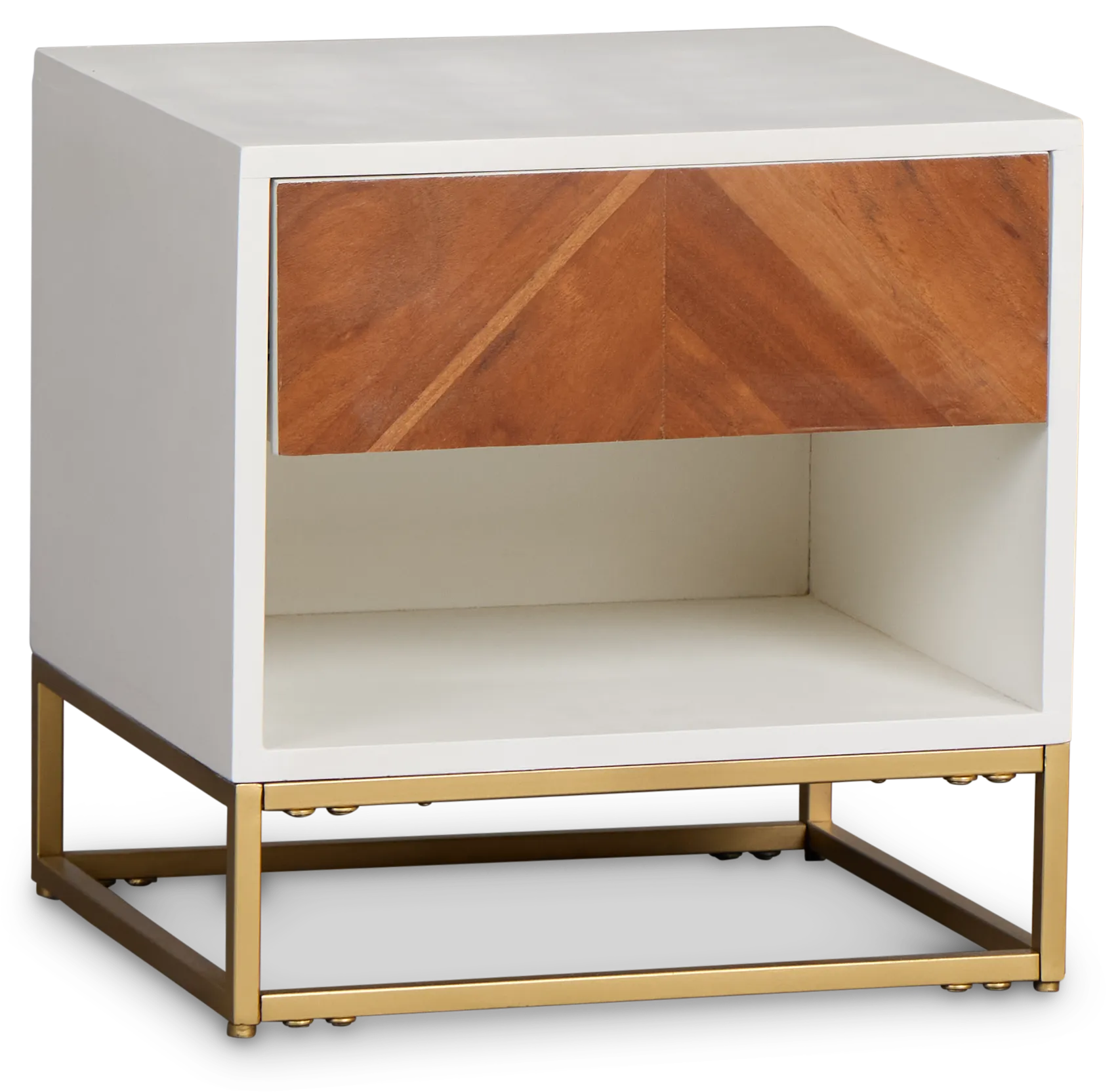 Abby Two-tone Accent Table