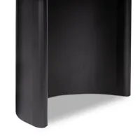 Paloa Black Oval Coffee Table