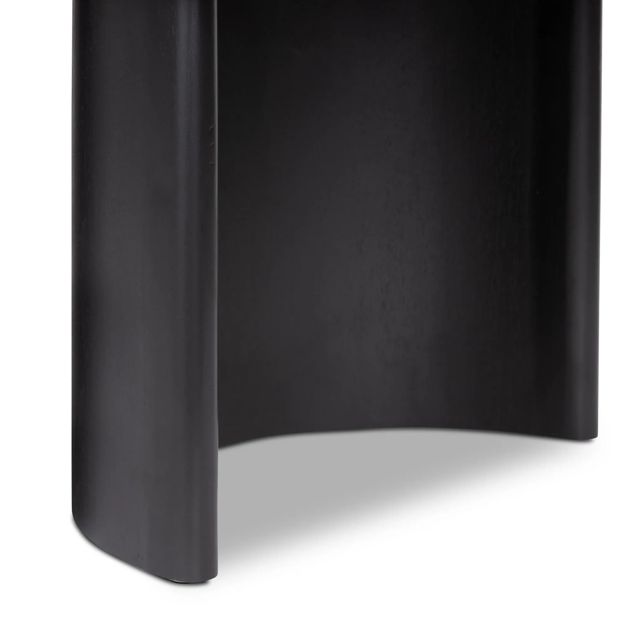 Paloa Black Oval Coffee Table
