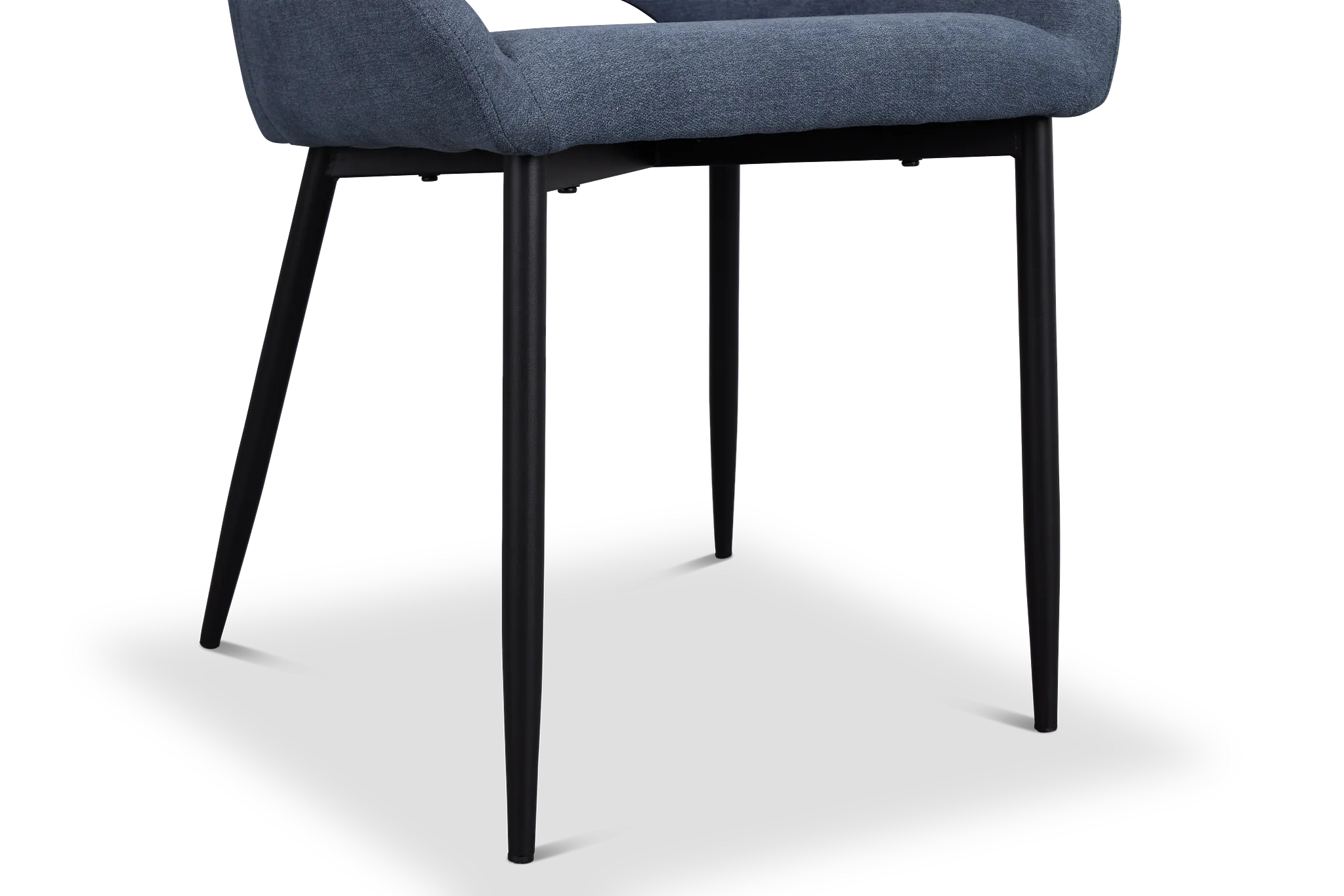 Brela Dark Blue Upholstered Side Chair