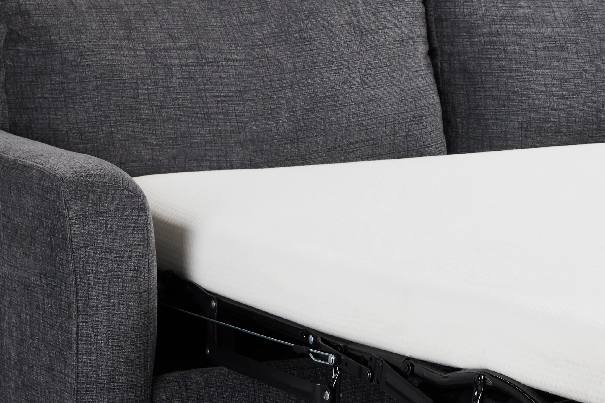 Maxie Dark Gray Micro Memory Foam Sleeper