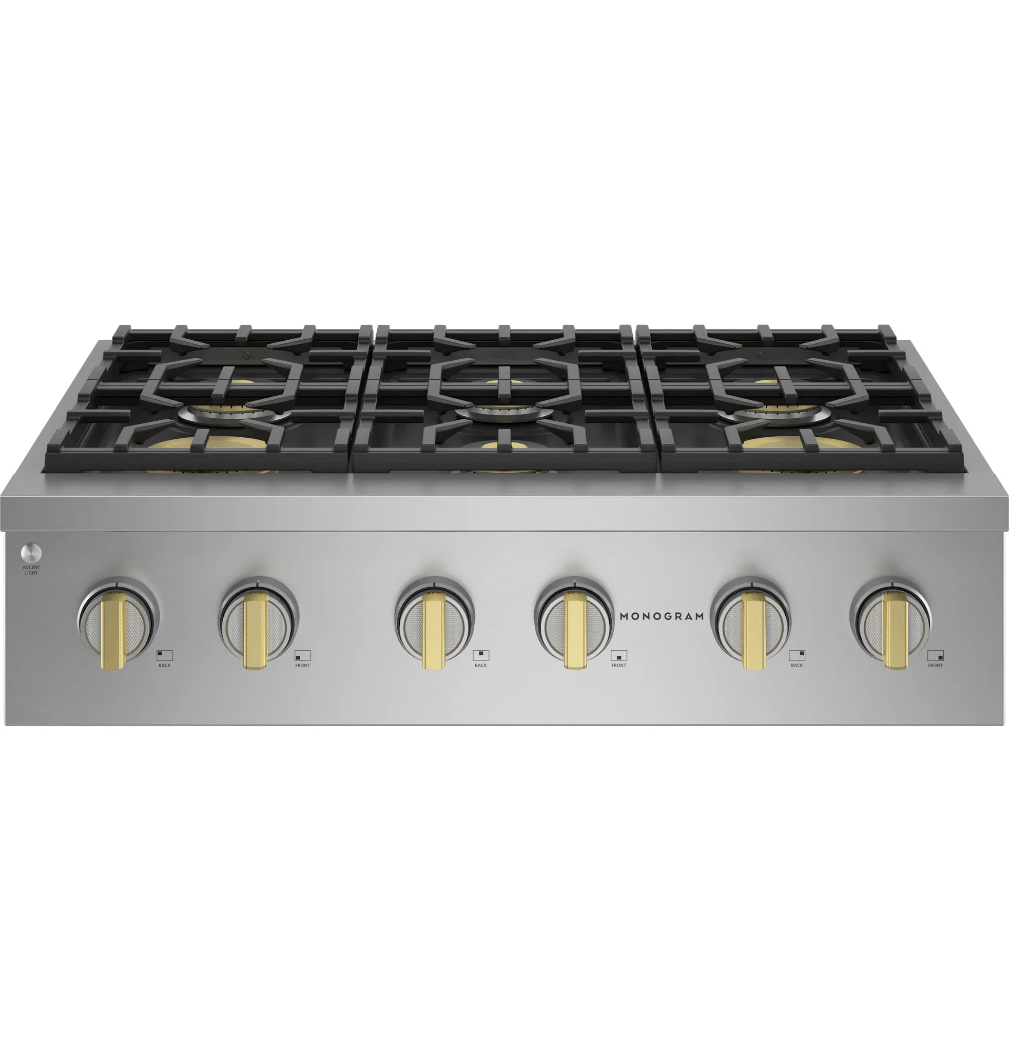 Monogram 366 Series Stainless Steel 36" Gas Cook Top