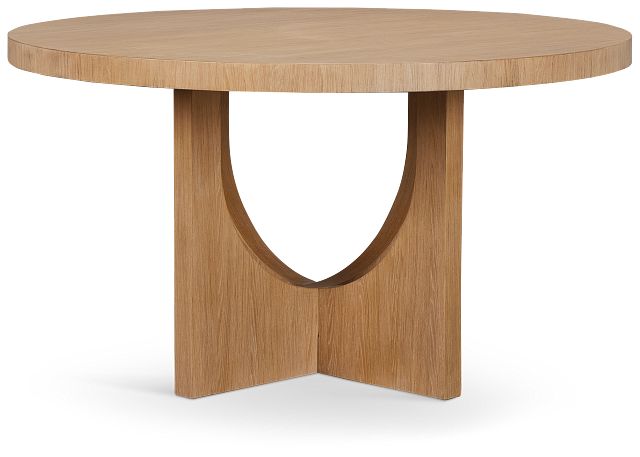 Malibu Light Tone Round Table