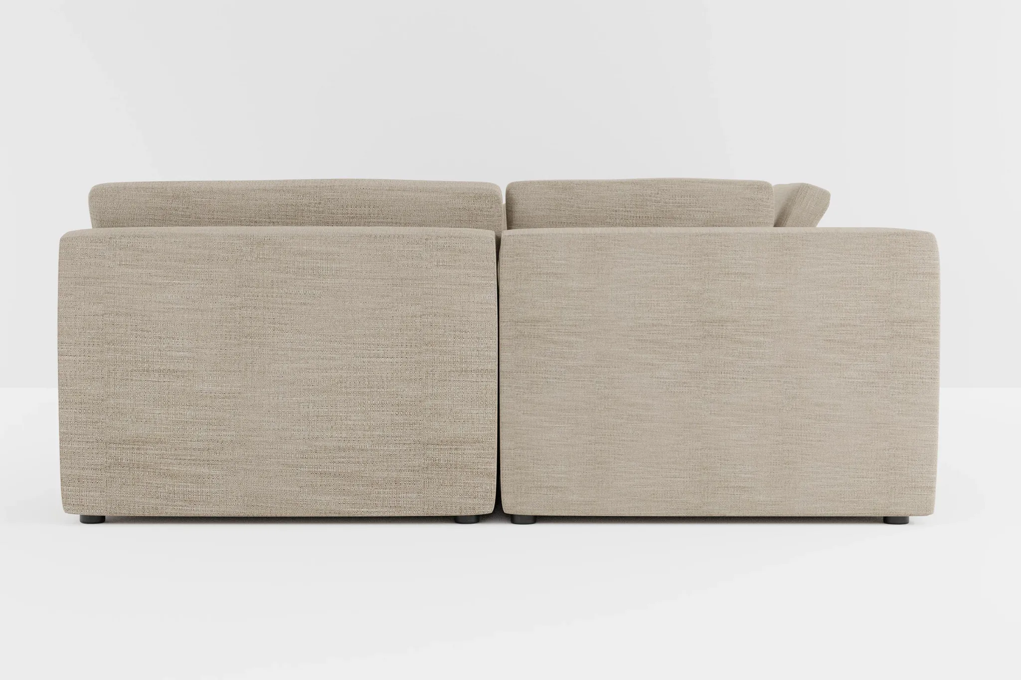 Destin Victory Taupe Fabric 8-piece Pit Sectional