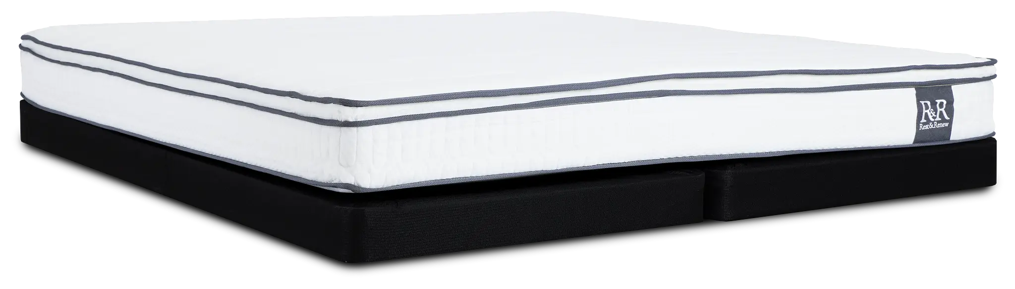 Rest & Renew By Zinus 8" Hybrid Low-profile Mattress Set Rest & Renew By Zinus 8" Hybrid Low-profile Mattress Set