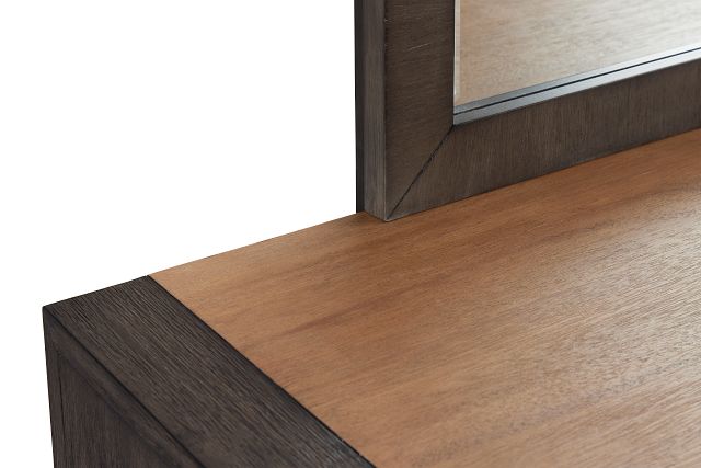 Jackson Two-tone Dresser & Mirror