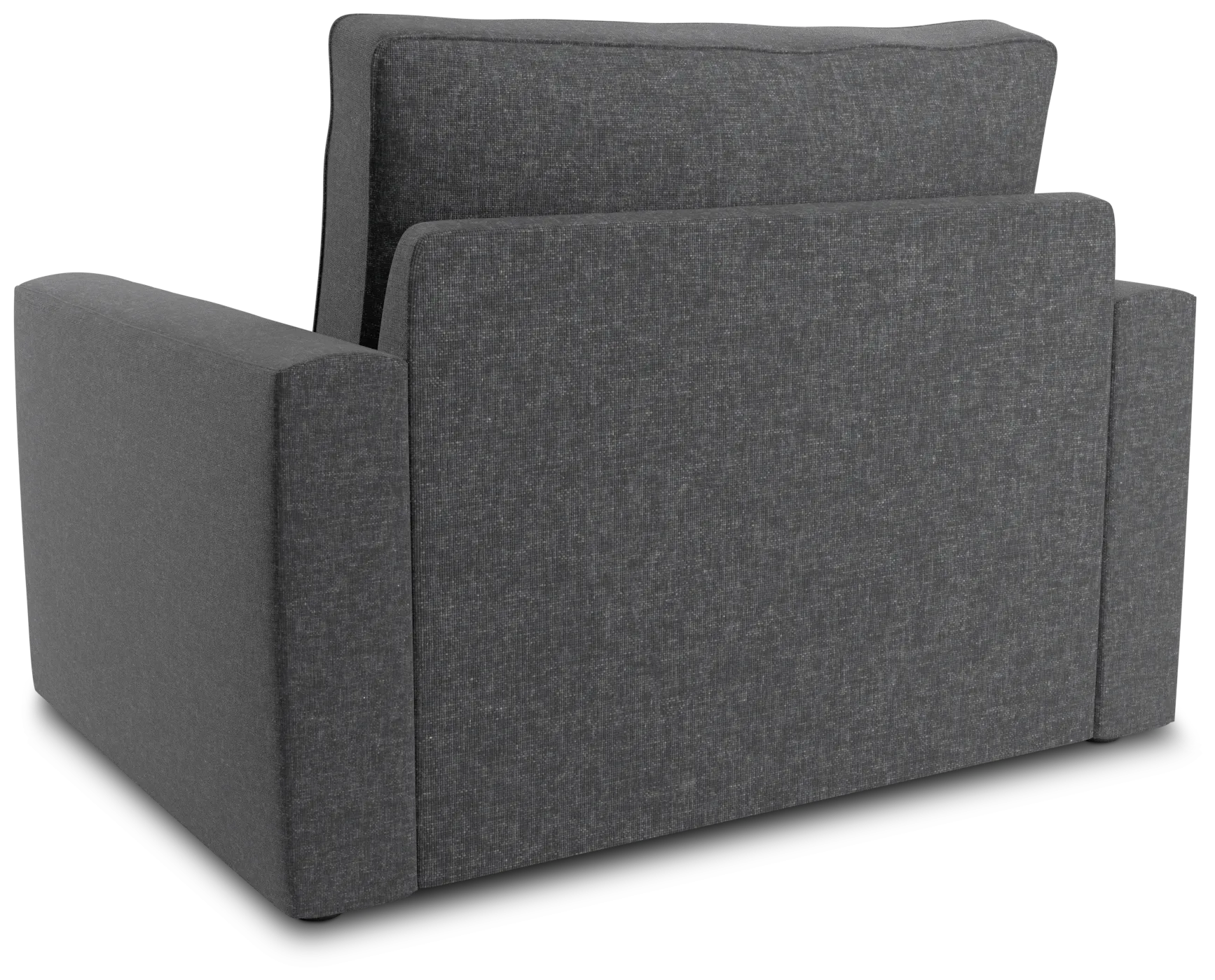 Siesta Delray Dark Gray Fabric Innerspring Sleeper