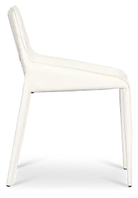 Wakefield White Upholstered Side Chair