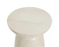 Nectar Ivory Round End Table