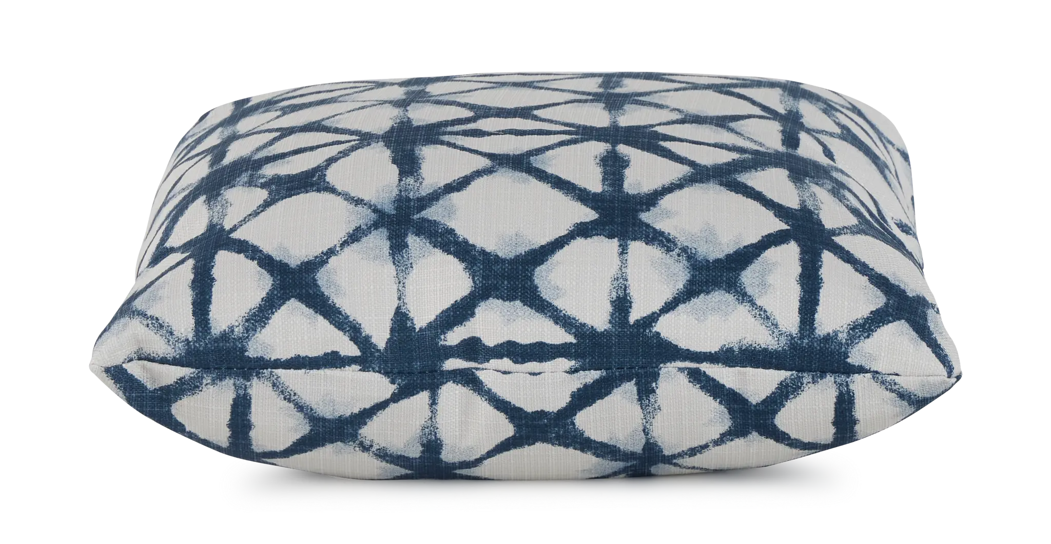 Shibori Dark Blue 18" Indoor/outdoor Square Accent Pillow Shibori Dark Blue 18" Indoor/outdoor Square Accent Pillow
