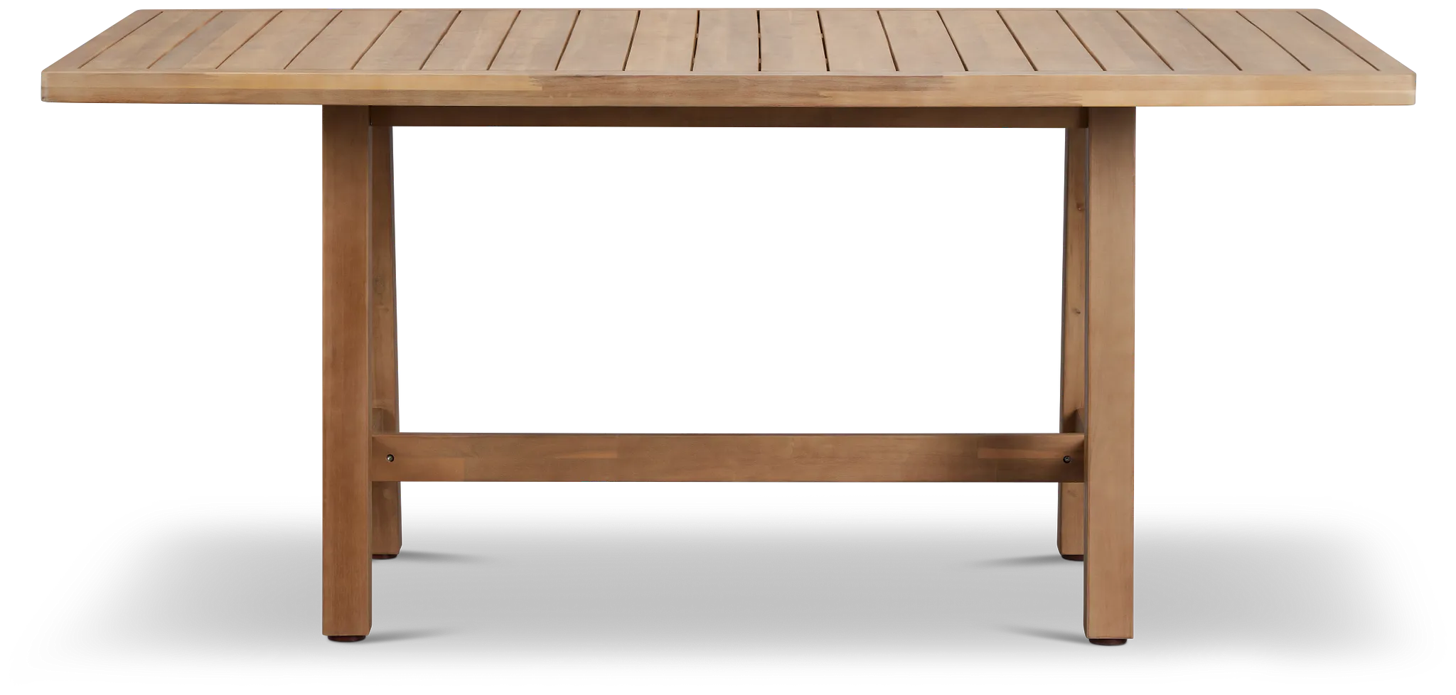 Laguna Light Tone 66" Rectangular Dining Table