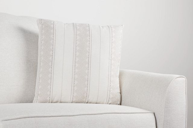 Hermione Beige 18" Accent Pillow