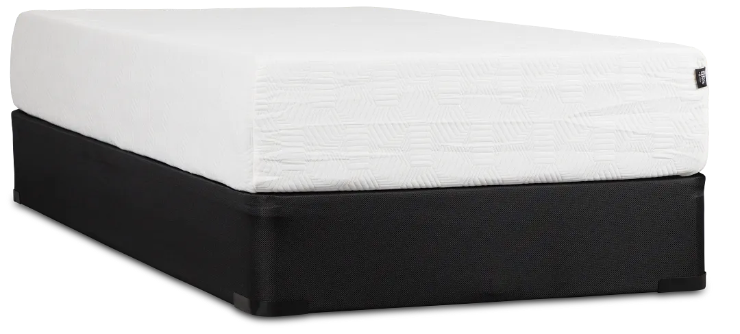 Rest & Renew By Zinus Gel Memory Foam Mattress 10" Cush Firm Mattress Set