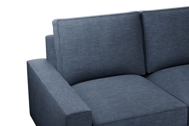 Edgewater Elevation Dark Blue Small Two-arm Sectional