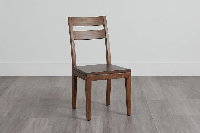 Chicago Dark Tone Wood Side Chair