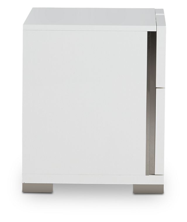 Santino White Nightstand