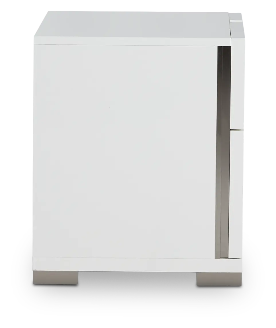 Santino White Nightstand Santino White Nightstand