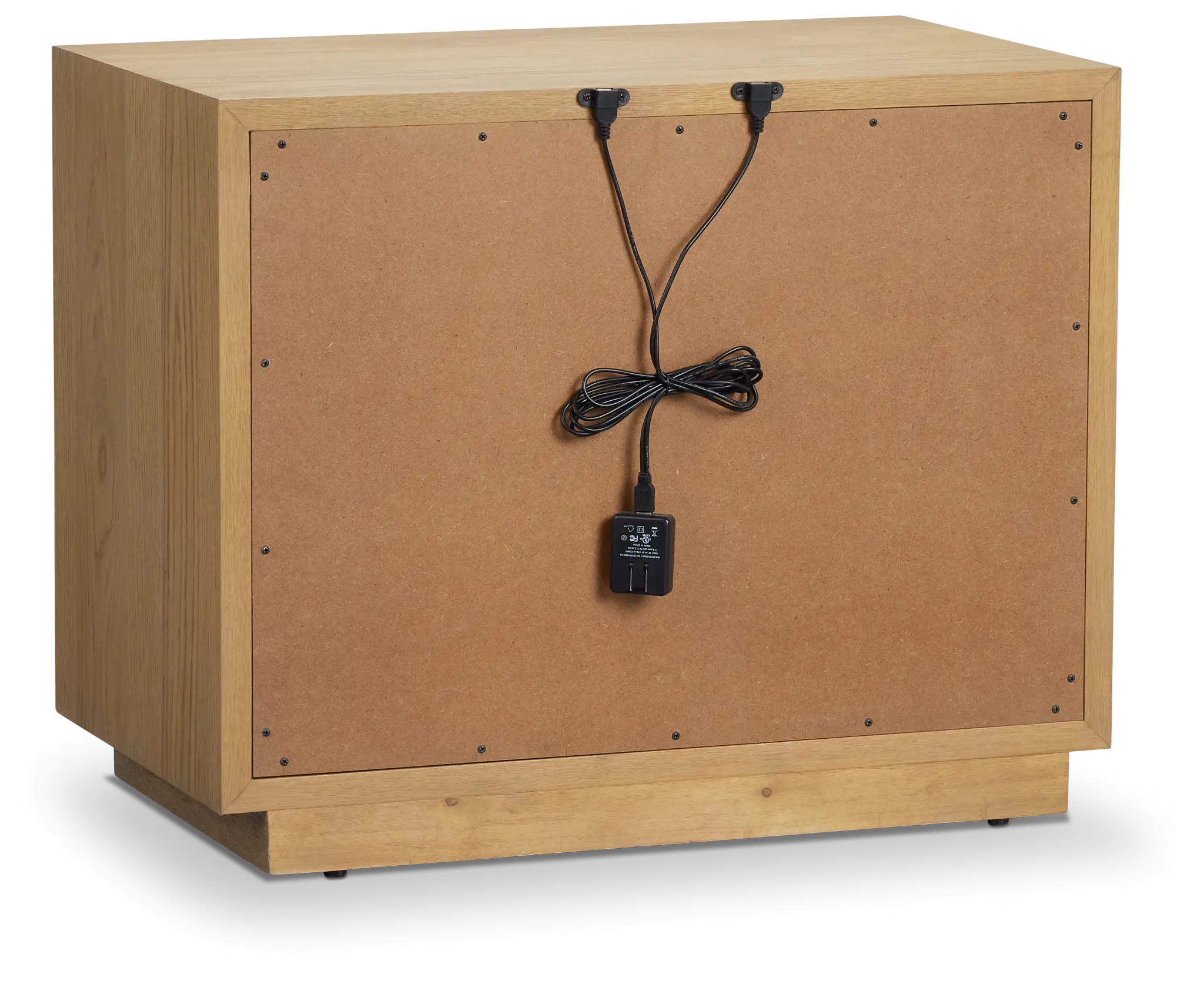 Haven Light Tone 2-drawer Nightstand Haven Light Tone 2-drawer Nightstand