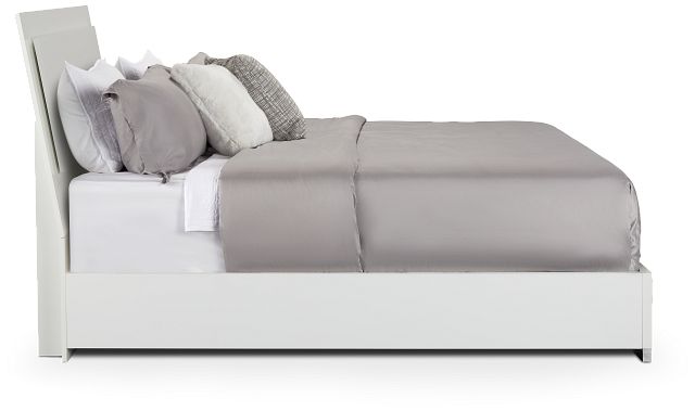 Verona White Platform Bed