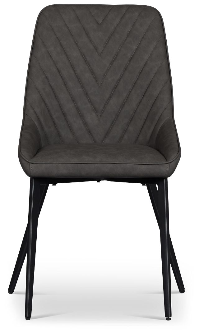Maricopa Dark Gray Upholstered Side Chair