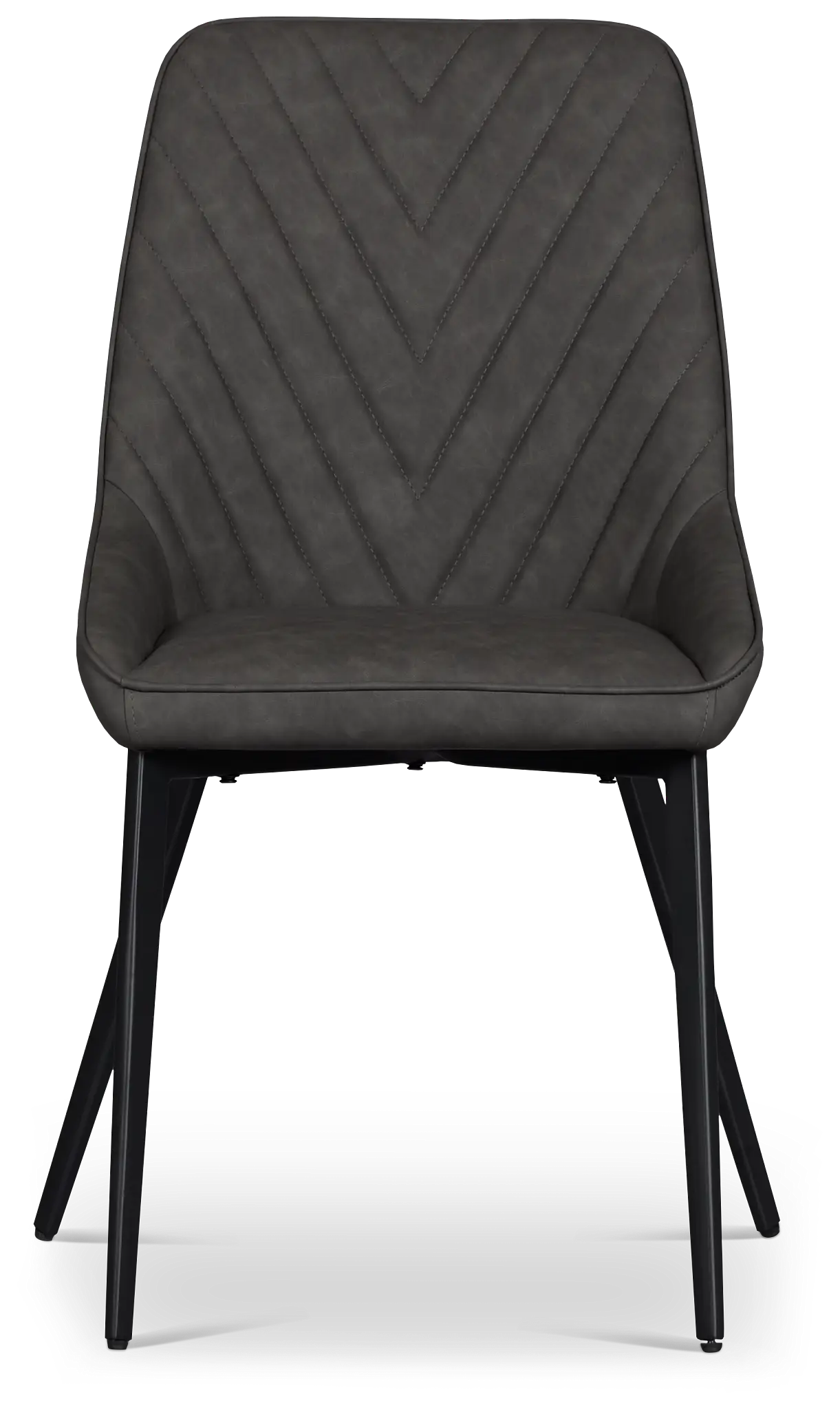Maricopa Dark Gray Upholstered Side Chair Maricopa Dark Gray Upholstered Side Chair
