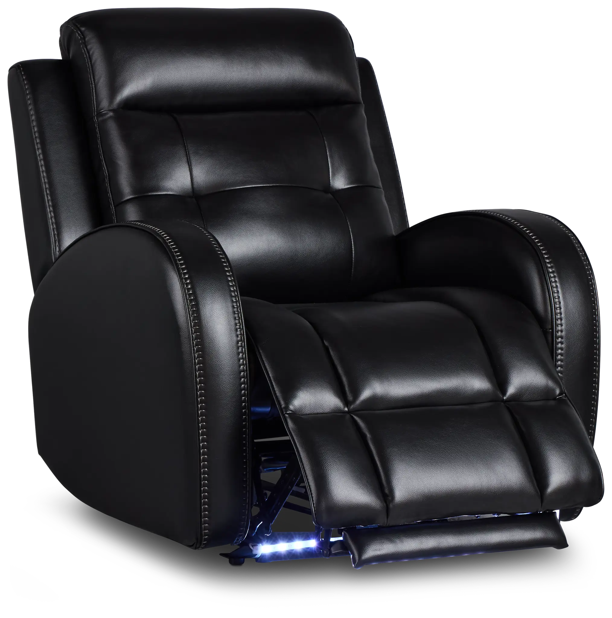 Omega Black Micro Power Recliner Omega Black Micro Power Recliner